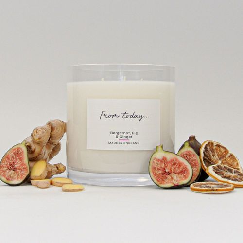 Bergamot, Fig & Ginger Candle (Three Wick)