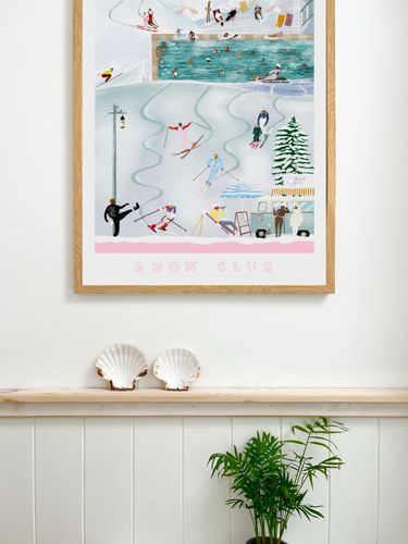 Snow Club Print