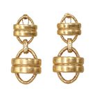 Double Link Drop Earrings