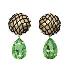 Large Gem Drop Earrings