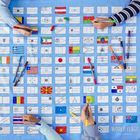 World Flags Tablecloth