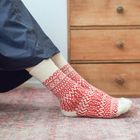 WOOL JACQUARD SOCK