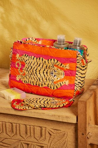 Tiger Stripe Wash Bag