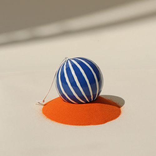 Papier Mache Christmas Tree Baubles