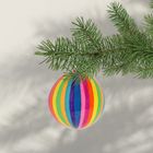 Papier Mache Christmas Tree Baubles