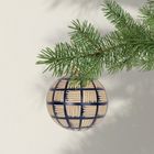Mouth-blown and hand-decorated Christmas Tree Baubles