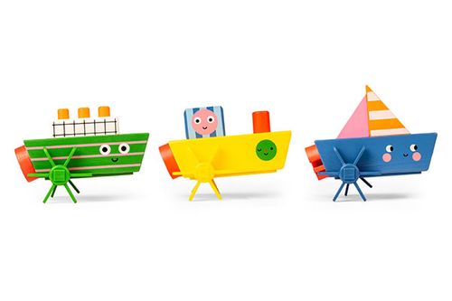 KIDOKI - Wind-Up Boat