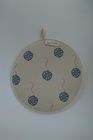 Organic Aga Hob Cover and Table Protector - Machair Floret Blue