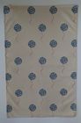 Organic Tea Towel - Machair Floret Blue