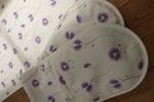 Organic Double Oven Glove - Wild Meadow Lilac Drift