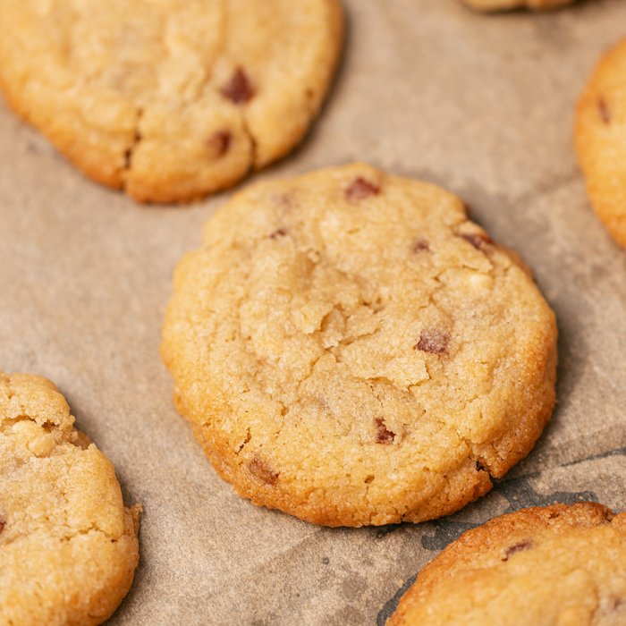 Raspberry & White Chocolate Cookie mix in a bottle