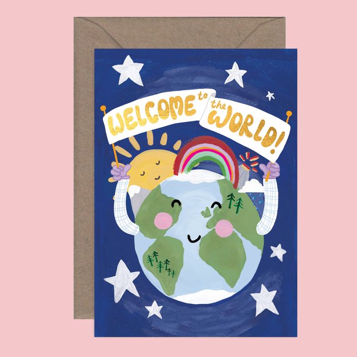 Welcome to the World New Baby Card