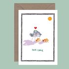 True Love - Wedding Card