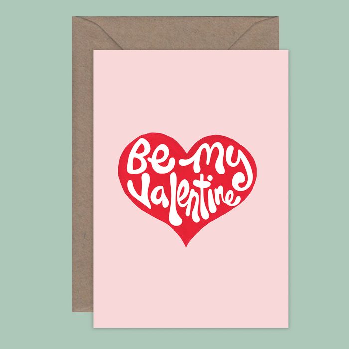 Be My Valentine Card