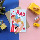 Father's Day Card - Rad Dad