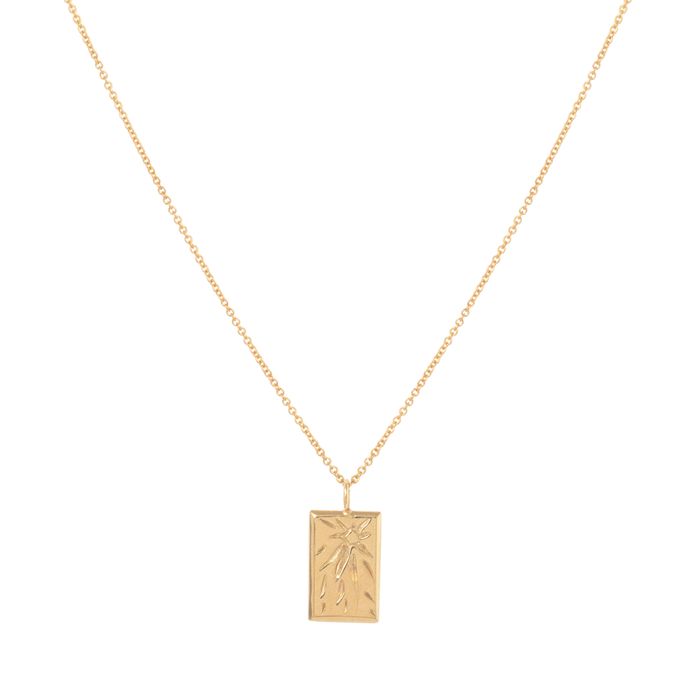 Be The Light Necklace, 18ct Gold Vermeil