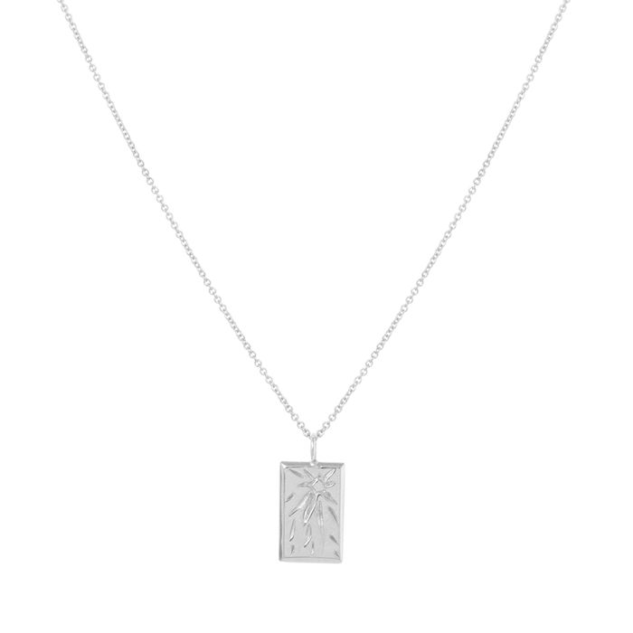 Be The Light Necklace, Sterling Silver