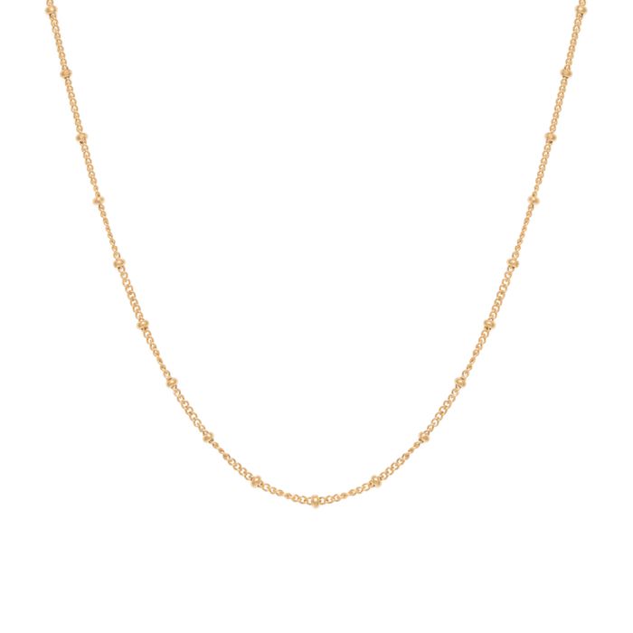 La Lune Necklace, 14k Filled Gold