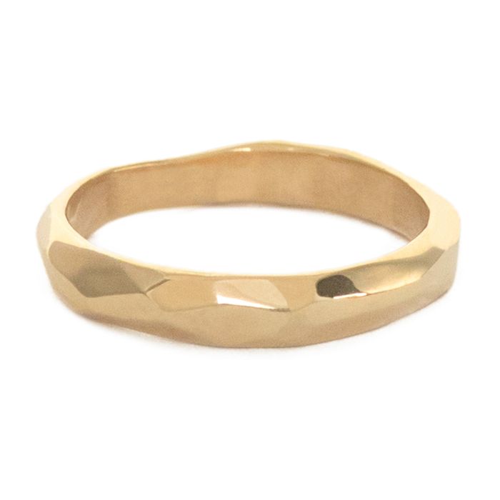 River Ring, 18ct Gold Vermeil