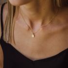 Star Set Diamond Necklace, 18ct Gold Vermeil