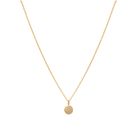 Radiance Coin Necklace, 18ct Gold Vermeil