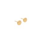 Radiance Coin Studs, 18ct Gold Vermeil