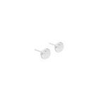 Radiance Coin Studs, Sterling Silver