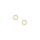 Halo Studs, 18ct Gold Vermeil