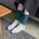 MOHAIR WOOL PILE SOCKS