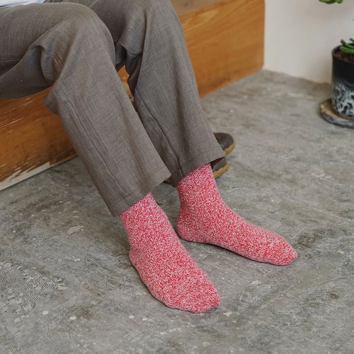 WOOL COTTON BOOT SOCKS