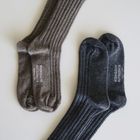 CASHMERE RIBBED SOCKS