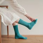 EGYPTIAN COTTON RIBBED SOCKS