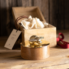 Brass & Wood Jewellery Boxes