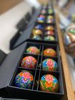 Luxury Box of 6 Handmade Baubles