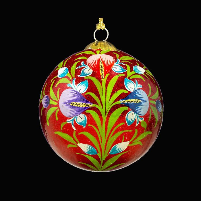 Handmade Floral Baubles Collection