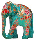 Handmade Papier Mache Elephants