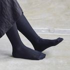 Merino Wool Ribbed Tights / hakne