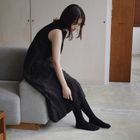 Merino Wool Ribbed Tights / hakne