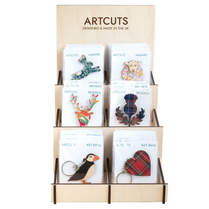 Keyrings, Magnets and Brooches