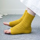 LINEN RIBBED SANDAL SOCKS