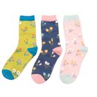 BS013 Dainty Floral Socks Box