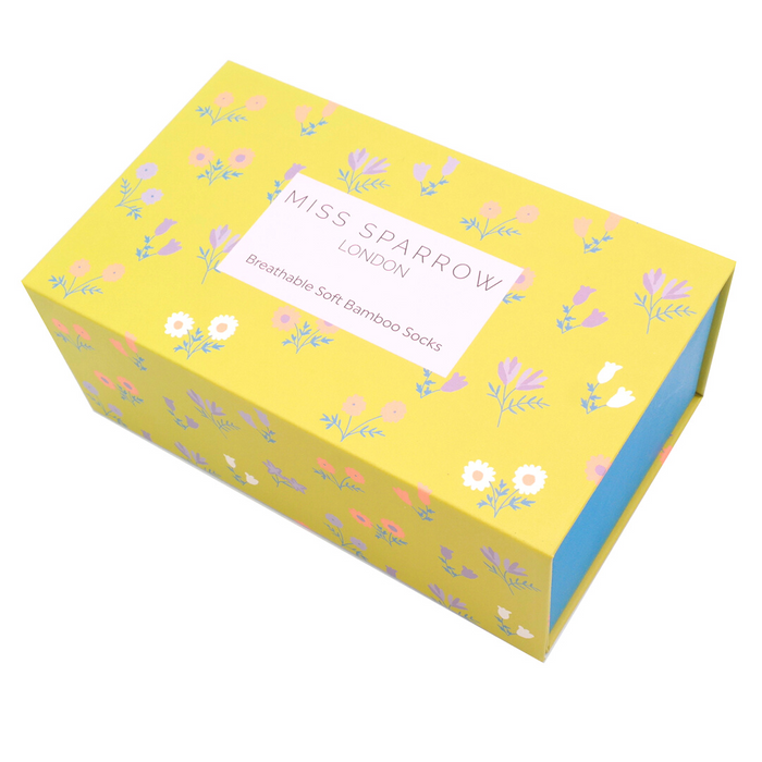 BS013 Dainty Floral Socks Box