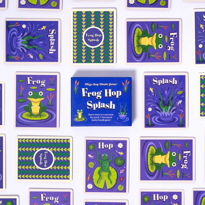 Frog Hop Splash Card Game