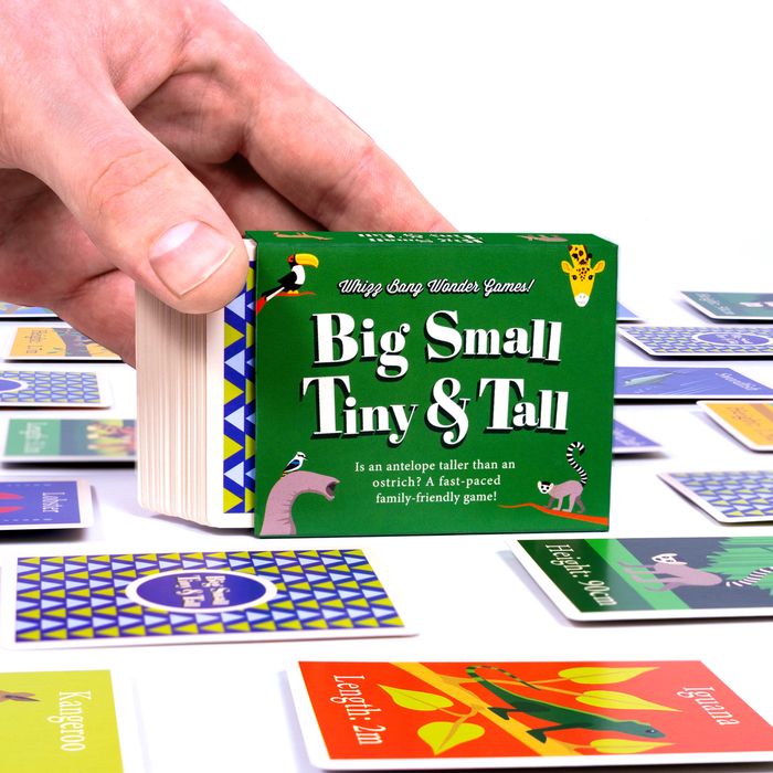 Big Small Tiny Tall Card Game