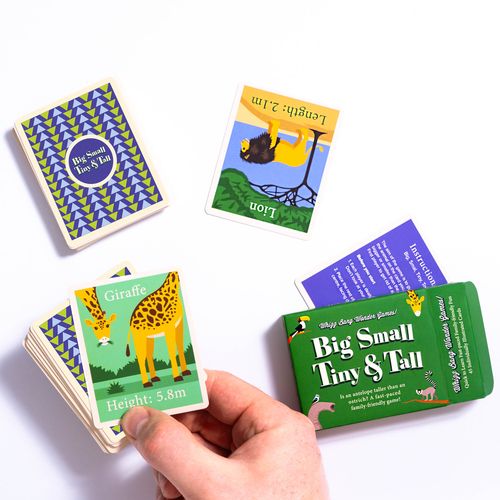 Big Small Tiny Tall Card Game