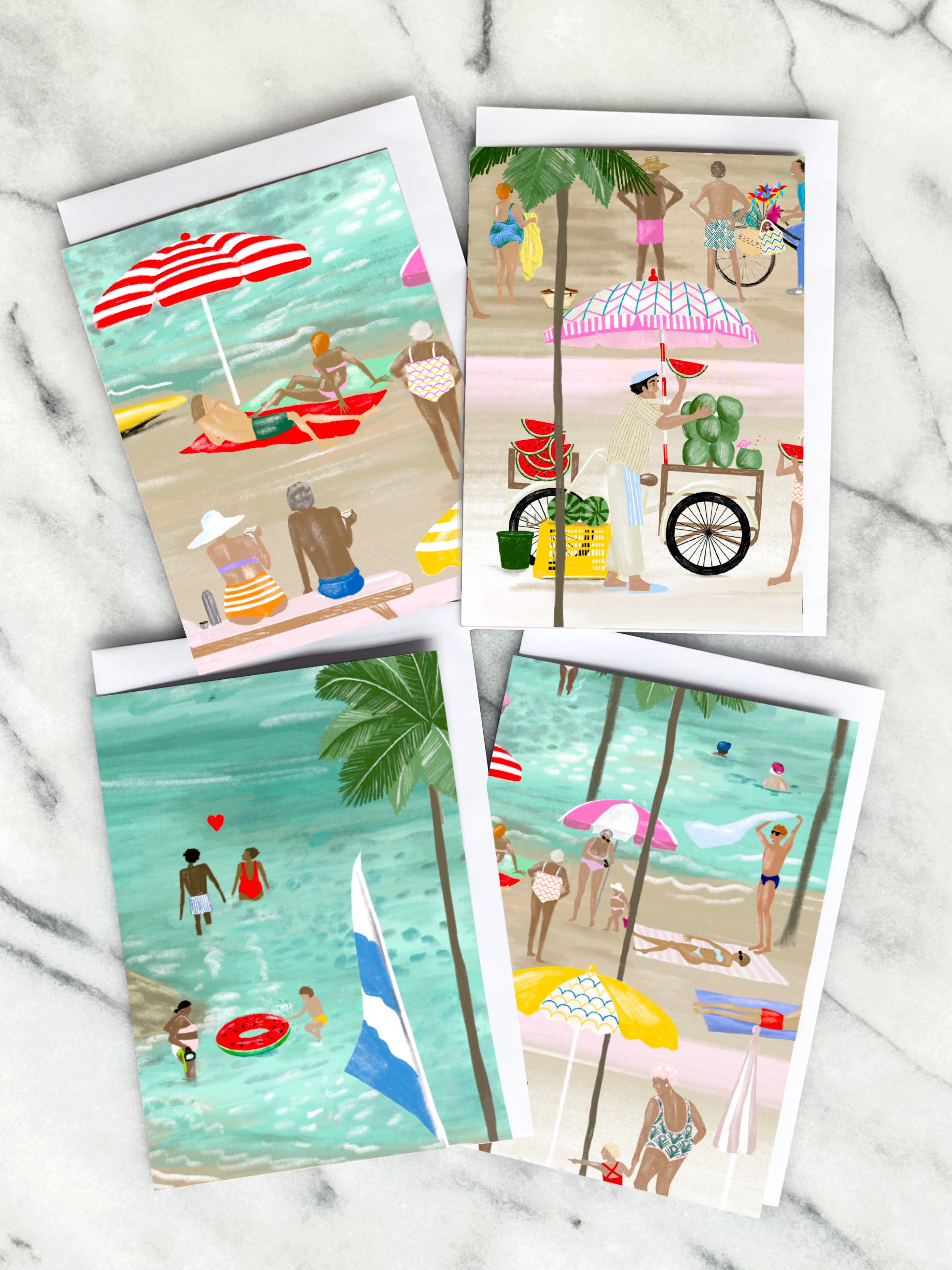 Sea Side Cards