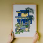 Jardin Majorelle Art Print