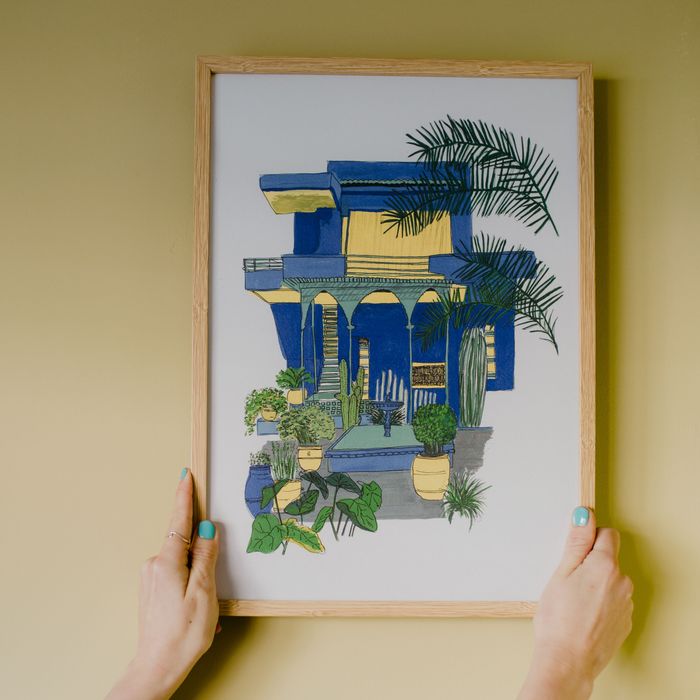 Jardin Majorelle Art Print