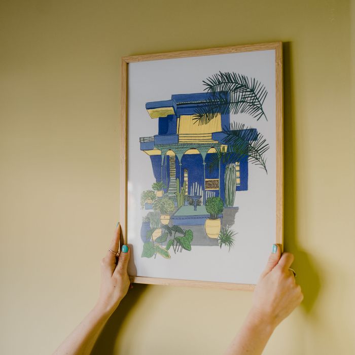 Jardin Majorelle Art Print