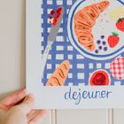 Le Petit Déjeuner Art Print